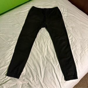 Men's Black Pants Joggers